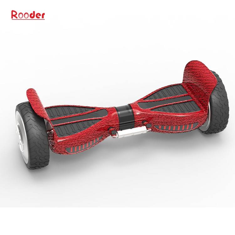 best self balancing scooter r808 with 8.5 inch all terrain off road smart balance wheels auto balance removable samsung battery pull rod dual bluetooth speaker (5)