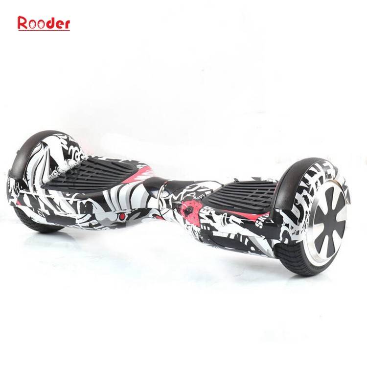 two wheels smart self balancing scooters r8 with 6.5 inch smart blance wheel lg samsung battery bluetooth bag taotao app and graffiti camouflage chrome colors (62)