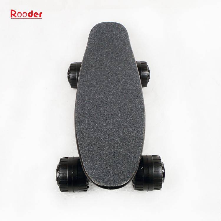 wireless remote control electric skateboard r802 with custom wooden canadian maple wood lithium battery 40kmh from rooder factory supplier exporter company (6)