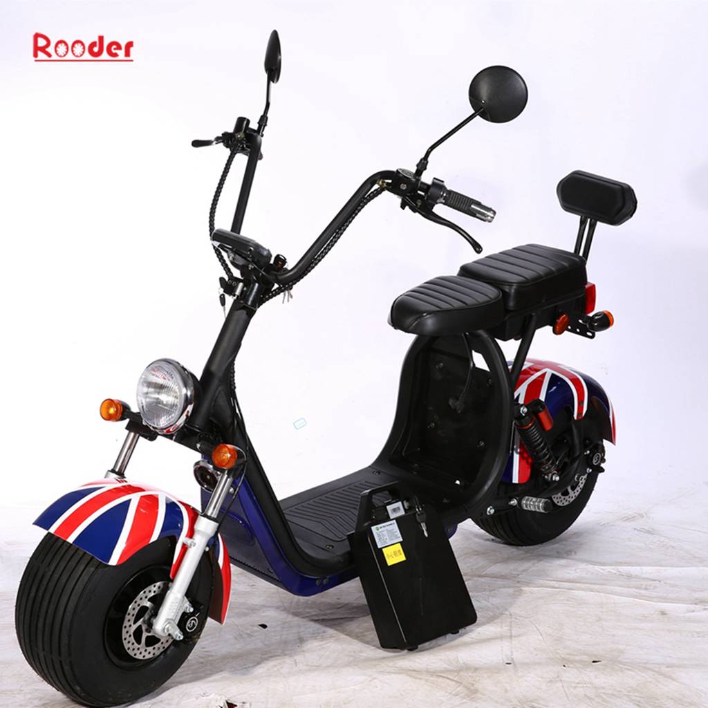 COC citycoco EEC electric scooter with seat removable battery (2)