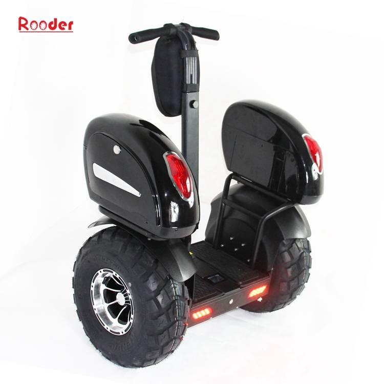 Buy a segway with 19 inch offroad tires 72v lithium battery carry boxes powerful 4000w motors from Rooder technology segway manufacturer supplier factory exporter company (1)