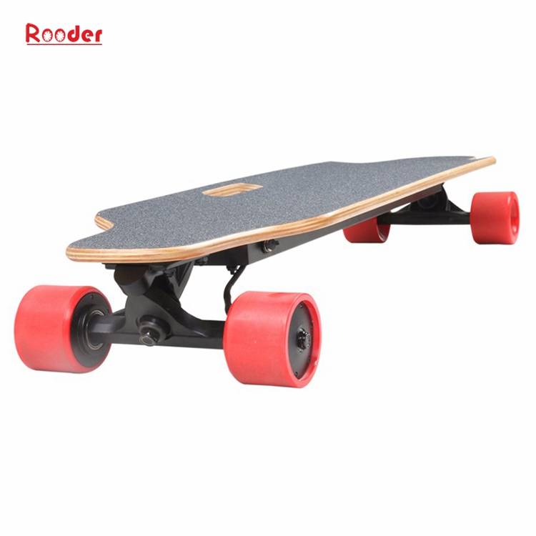 skateboard electric hoverboard r800c with 4 wheel 400w motor remote control for adult from rooder skateboard electric hoverboard factory supplier exporter (4)