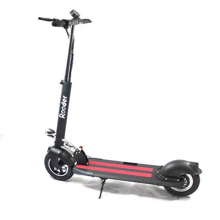 electric kick scooter r803t with 10 inch wheels 36v lithium battery 500w brushless motror max speed 40kmh from rooder electric kick scooter supplier factory  (16)