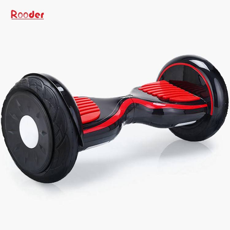 electric scooter hoverboard r807h with 10 inch off road xiaomi wheel front rear led light for sale from Rooder technolgoy electric scooter hoverboard factory (5)