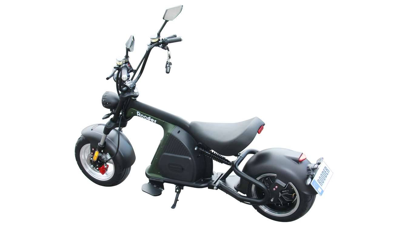 Rooder Runner citycoco harley electric scooter r804-m8 2000w 30ah EEC COC wholesale price (2)