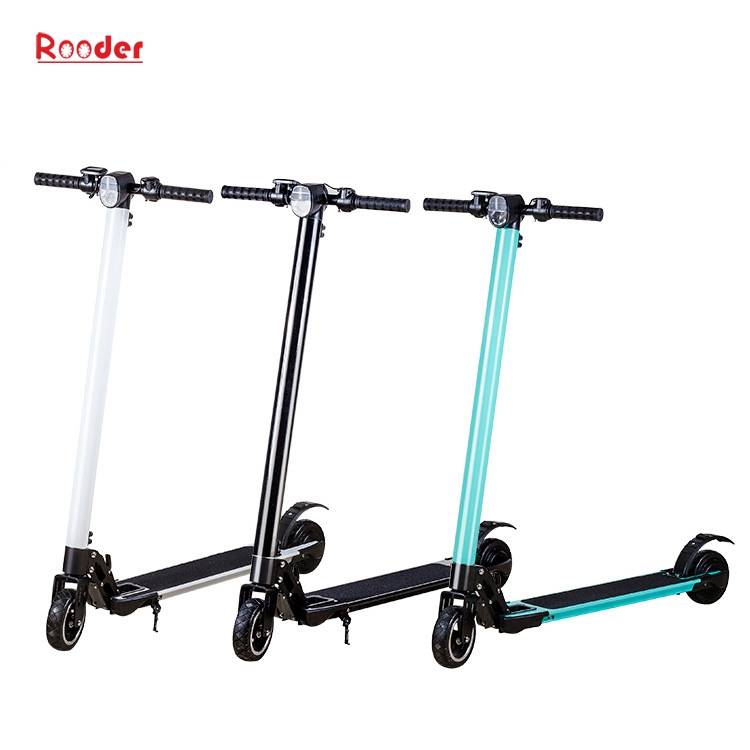 two wheel standing electric scooter with lithium battery 5.5 inch motor foldable aluminum alloy body from rooder supplier manufacturer factory exporter company (11)