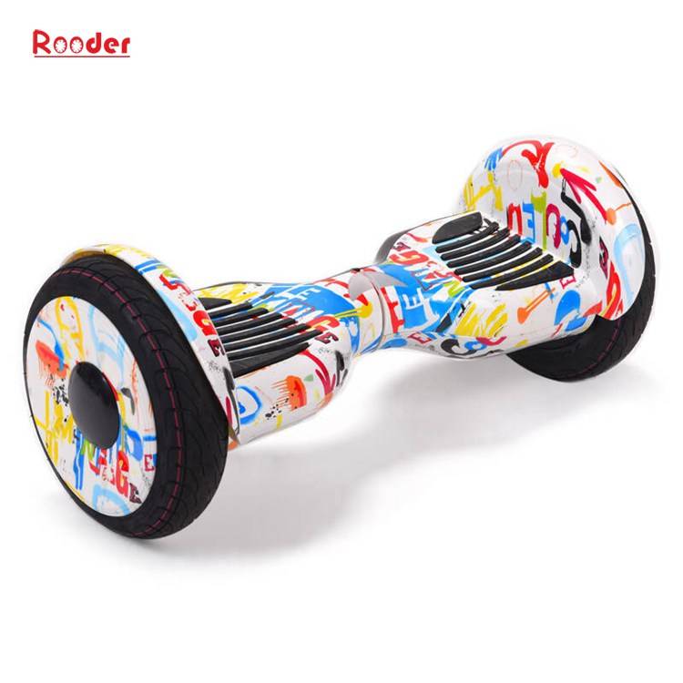 electric scooter hoverboard r807h with 10 inch off road xiaomi wheel front rear led light for sale from Rooder technolgoy electric scooter hoverboard factory (3)