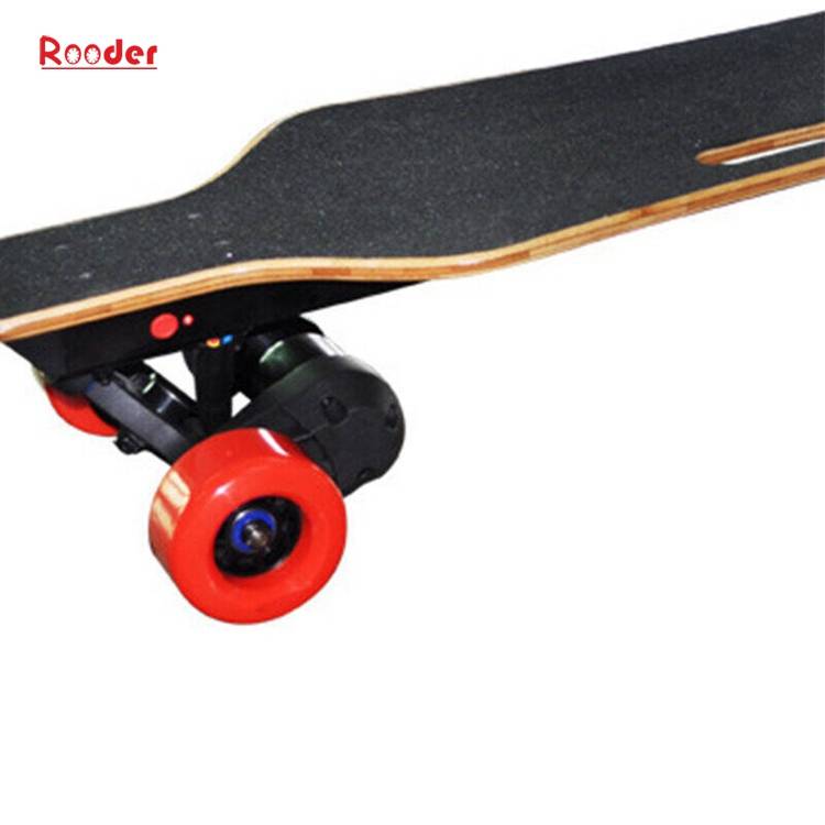 skateboard electric hoverboard r800c with 4 wheel 400w motor remote control for adult from rooder skateboard electric hoverboard factory supplier exporter (7)