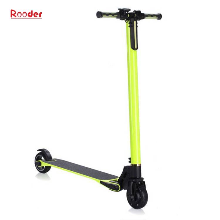 folding carbon scooter with two wheel 5.5 inch motor led light lithium battery from carbon fiber electric scooter factory supplier exporter company manufacturer (11)