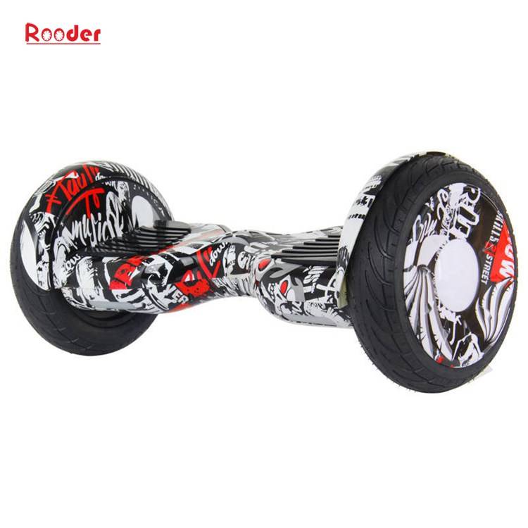 electric scooter hoverboard r807h with 10 inch off road xiaomi wheel front rear led light for sale from Rooder technolgoy electric scooter hoverboard factory (15)