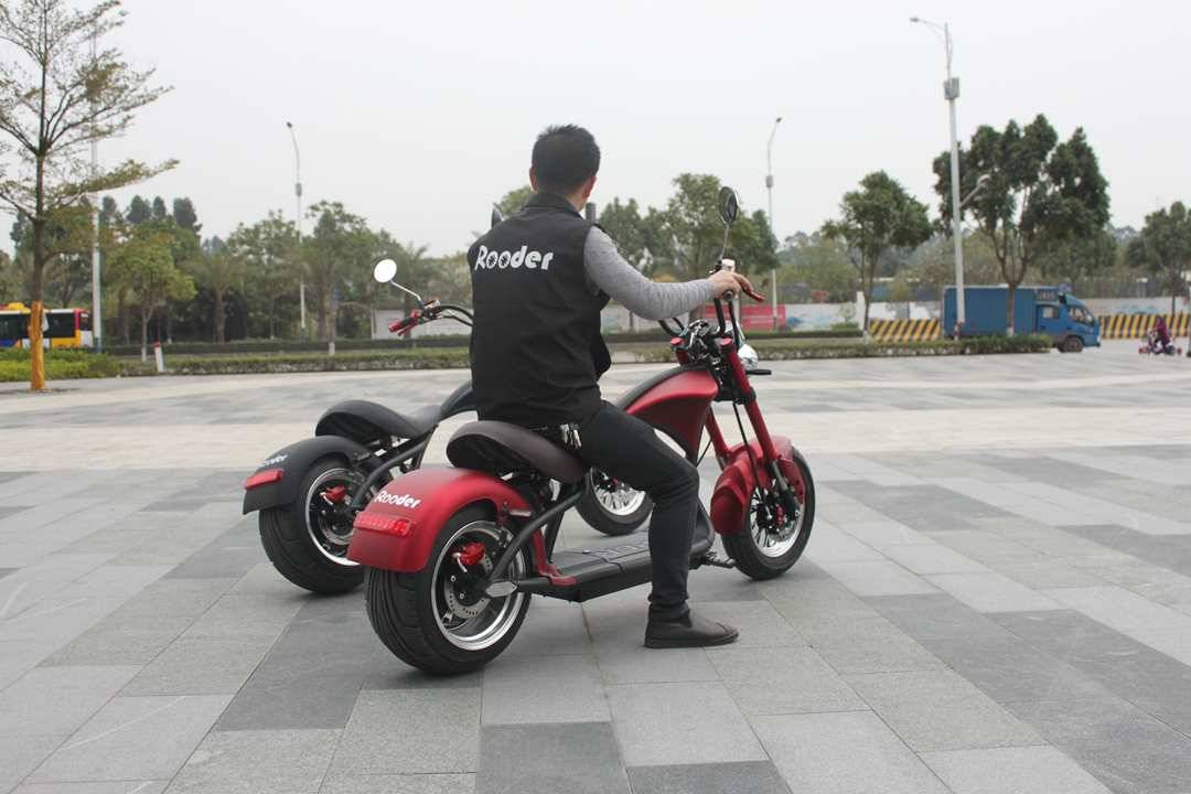 fat tire electric scooter Rooder r804 m1 (9)