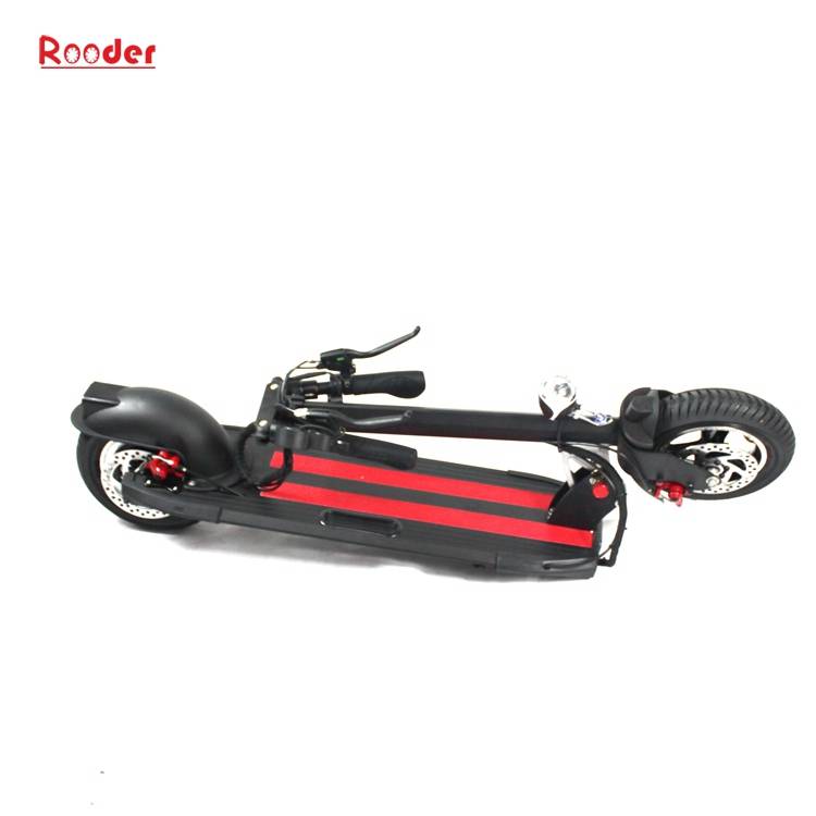 electric kick scooter r803t with 10 inch wheels 36v lithium battery 500w brushless motror max speed 40kmh from rooder electric kick scooter supplier factory  (14)