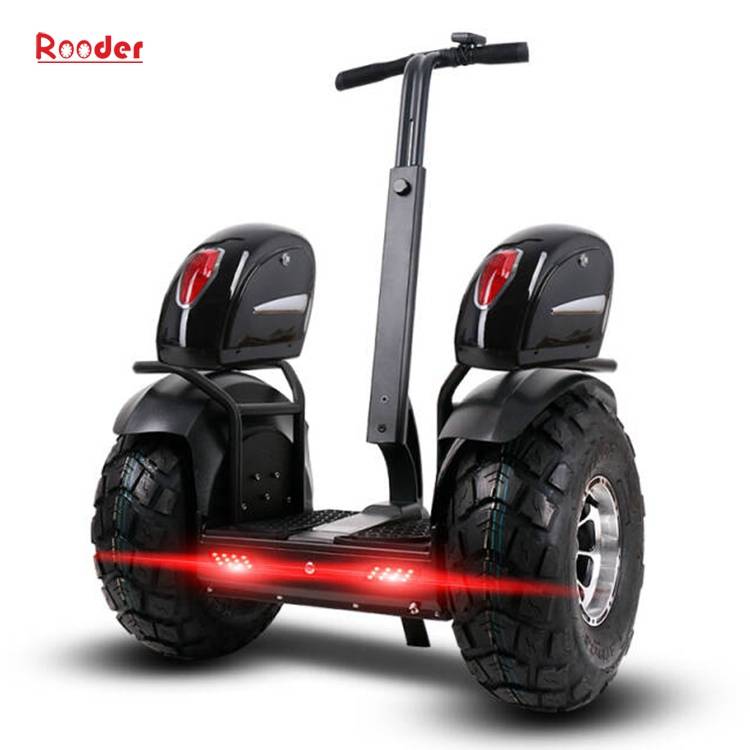 Buy a segway with 19 inch offroad tires 72v lithium battery carry boxes powerful 4000w motors from Rooder technology segway manufacturer supplier factory exporter company (5)