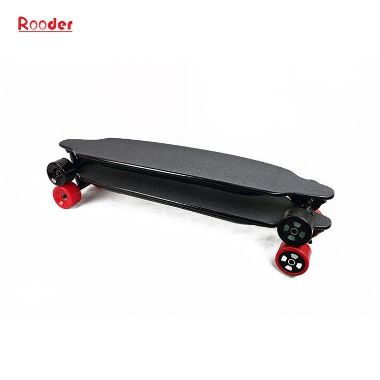 electric skateboard 4 wheel with remote control 36v lithium battery black color from electric skateboard 4 wheel factory supplier exporter company manufacturer (16)