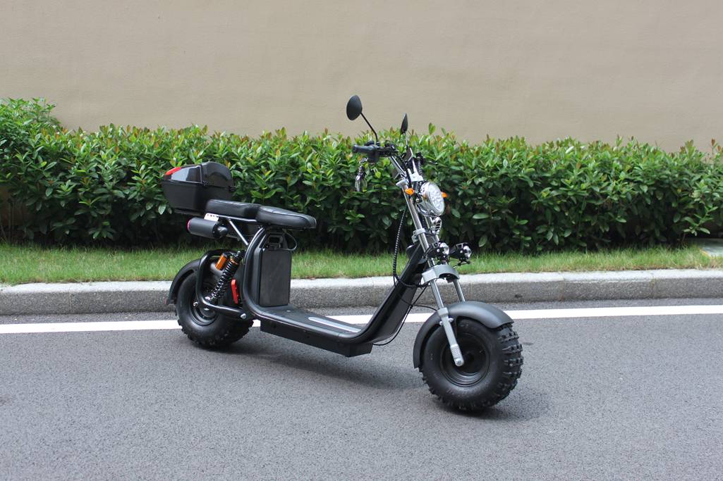 Newest Big wheel citycoco electric scooter with seat for adult