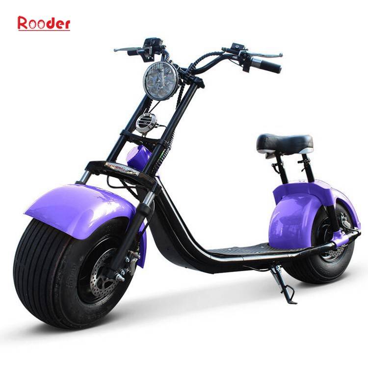 2 wheel adult electric scooter with ce fcc rohs certification front shock absorber fat tire 1000w motor 48v 60v 72v lithium battery from harley city coco manufacturer (2)