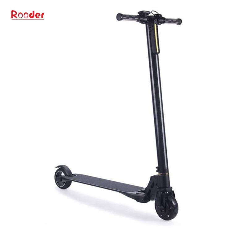 folding carbon scooter with two wheel 5.5 inch motor led light lithium battery from carbon fiber electric scooter factory supplier exporter company manufacturer (10)