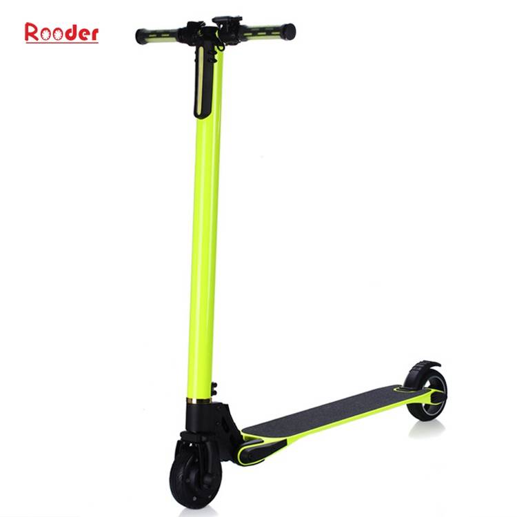 folding carbon scooter with two wheel 5.5 inch motor led light lithium battery from carbon fiber electric scooter factory supplier exporter company manufacturer (2)