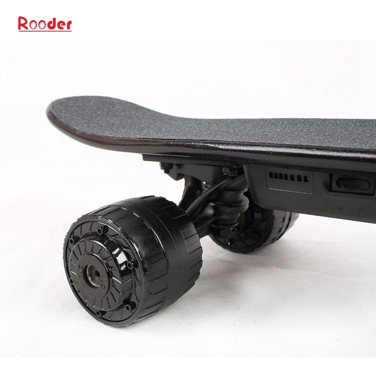 wireless remote control electric skateboard r802 with custom wooden canadian maple wood lithium battery 40kmh from rooder factory supplier exporter company (8)