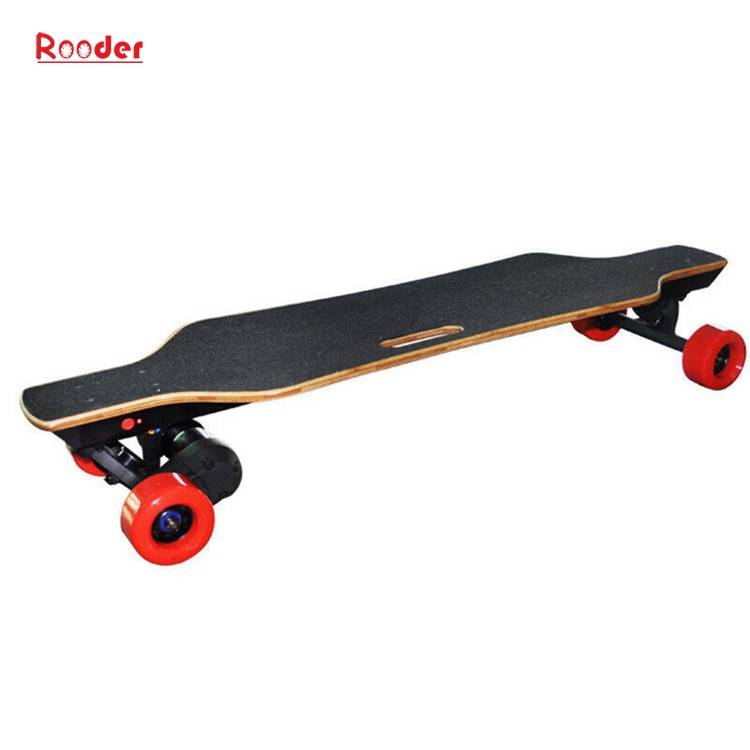 skateboard electric hoverboard r800c with 4 wheel 400w motor remote control for adult from rooder skateboard electric hoverboard factory supplier exporter (6)