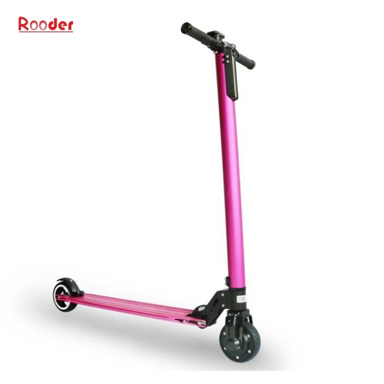 2 wheels scooter r803a for adulsts with 5.5 inch tire folding aluminum alloy 36v lithium battery wholesale price from Rooder 2 wheels scooter factory supplier (5)