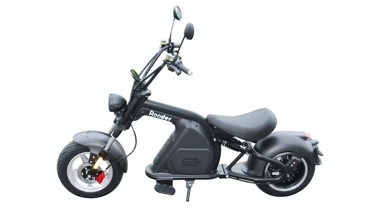 Rooder Runner citycoco harley electric scooter r804-m8 2000w 30ah EEC COC wholesale price (10)
