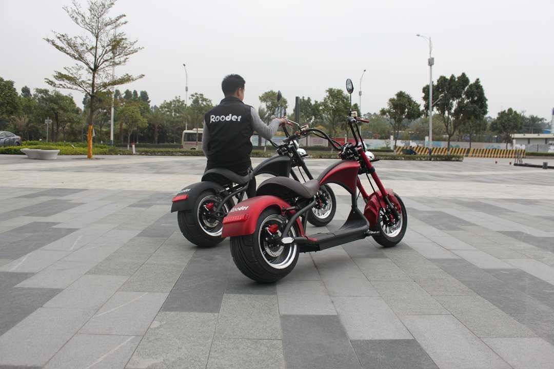 fat tire electric scooter Rooder r804 m1 (4)