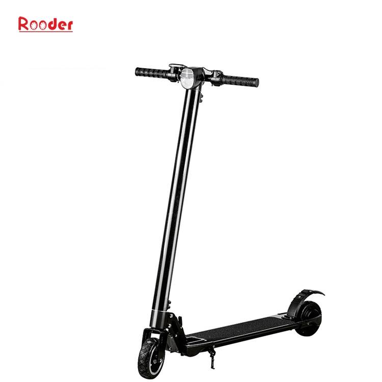 two wheel standing electric scooter with lithium battery 5.5 inch motor foldable aluminum alloy body from rooder supplier manufacturer factory exporter company (6)