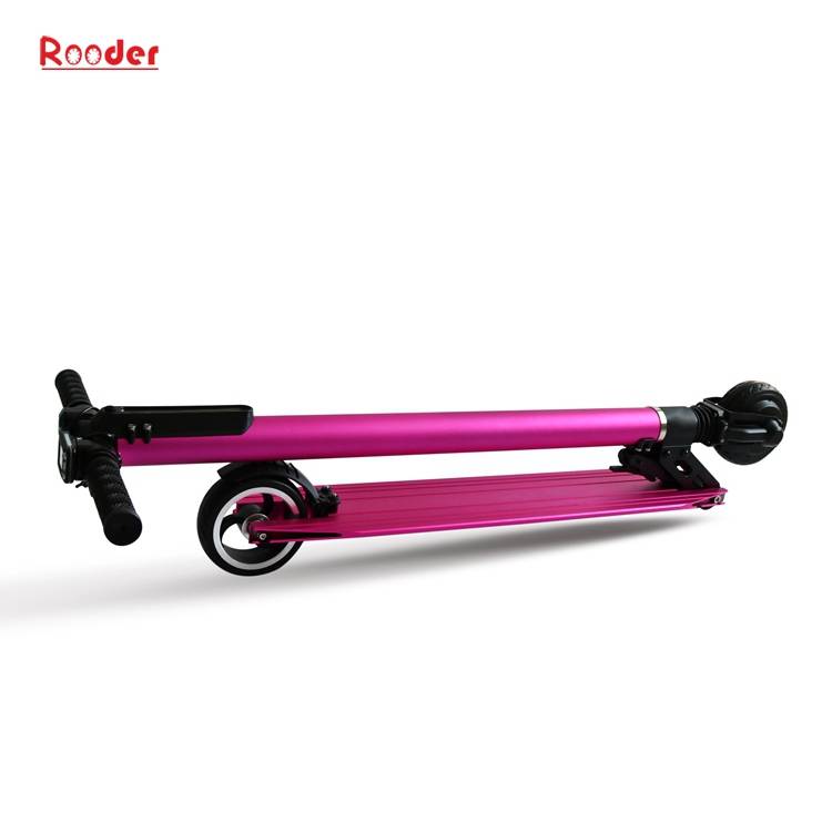 2 wheels scooter r803a for adulsts with 5.5 inch tire folding aluminum alloy 36v lithium battery wholesale price from Rooder 2 wheels scooter factory supplier (3)