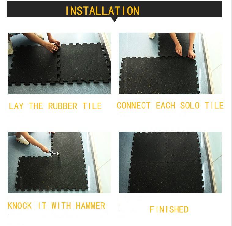 How to Install Rubber Gym Flooring