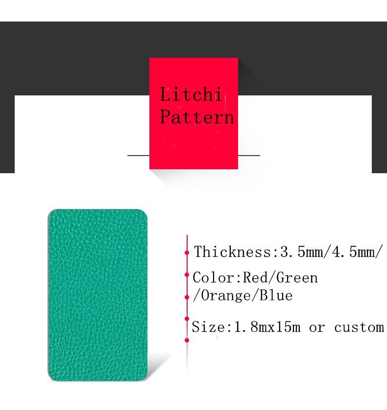 Litchi PVC sport floor