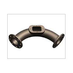 Factory Promotional Roof Drain Cast Iron -<br />
 double flanged 90° long radius bend with access - SNODE