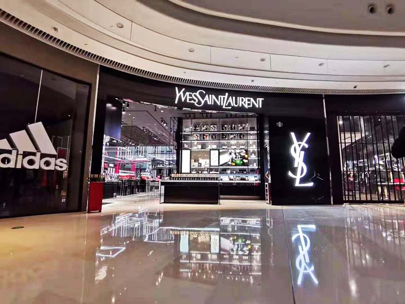 Warmly congratulate the opening of YSL flagship store in Tianhuan, Guangzhou.  a