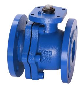 Good Wholesale Vendors Angle Stop Valve Water System Stop Valve -<br />
 DIN Cast Iron Ball Valves with ISO5211 Mounting Pad - Kingnor