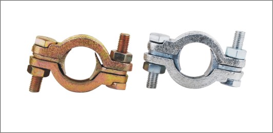 Double bolt hose clamps