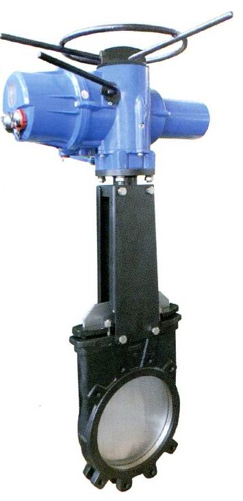 Electric Actuator Knife Gate Valves