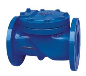 Quality Inspection for Angle Cock -<br />
 Flanged End Swing Check Valves-45Degree Resilient Seated-BS5153 - Kingnor