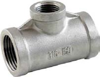 Cheap price Stainless Steel Ball Stop Cock Valves -<br />
 REDUCING TEE - Kingnor