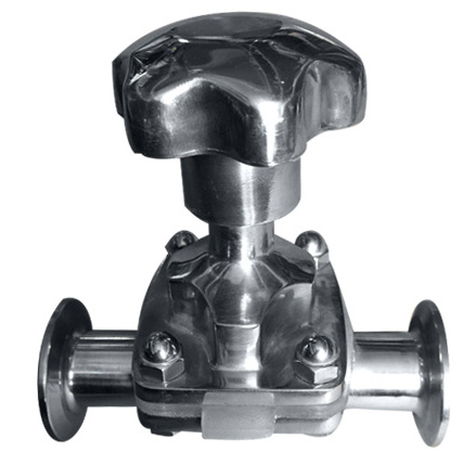 Excellent quality T Bolt Clamp -<br />
 Diaphragm valve with handle - Kingnor