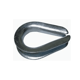 Metal Sheet Alloy Steel Shackle - US type heavy duty thimble G414 - Thunder