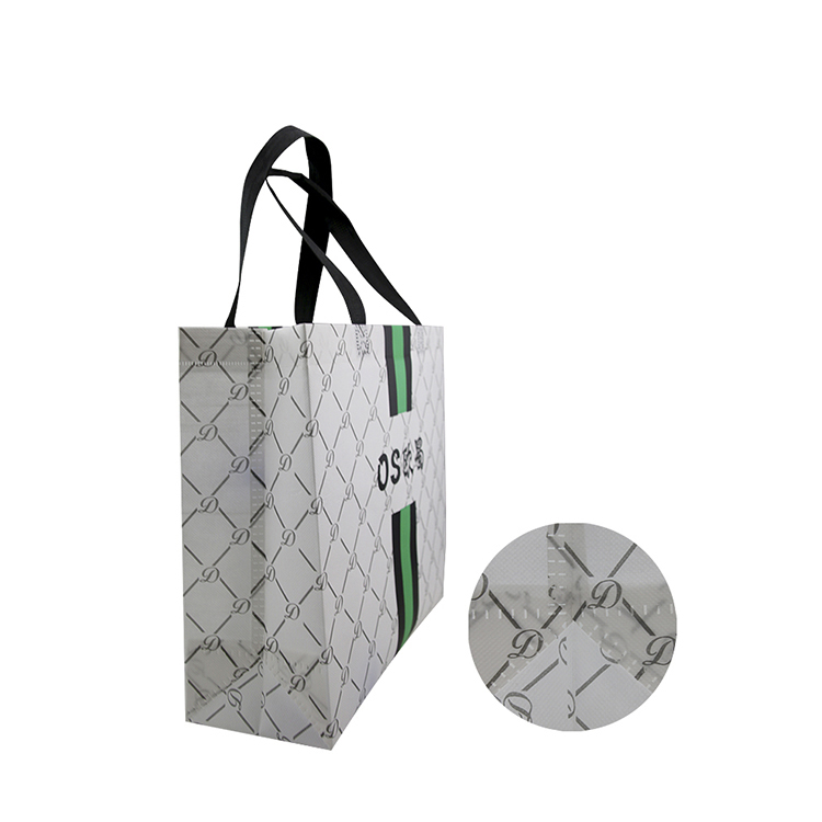 Promotional Sewing Handle Customized Laminated Shopping Non Woven Bag -  China Paper Bag and Packaging price