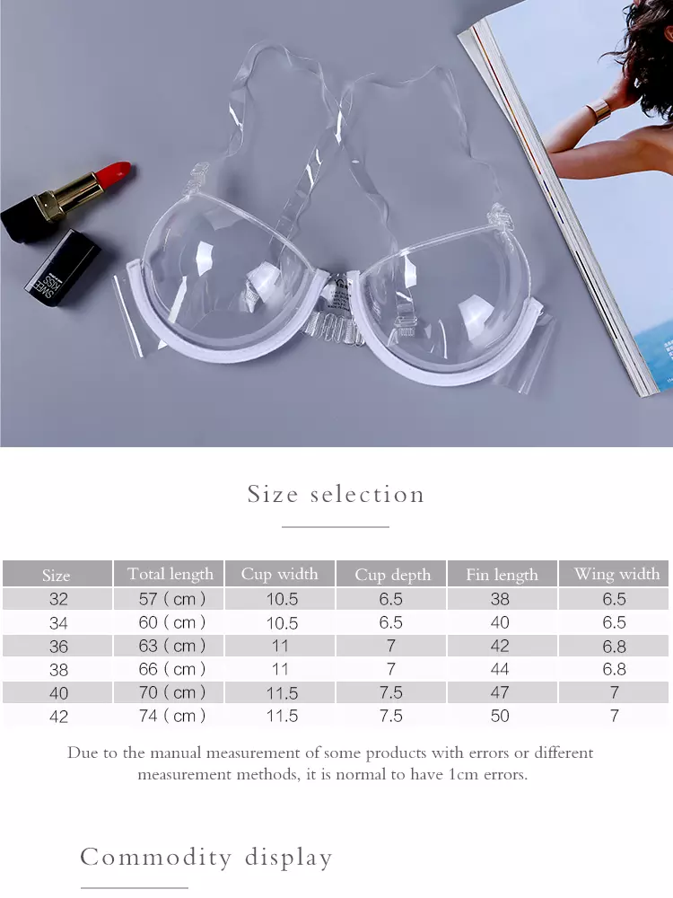 China Transparent Gather Bras Women Invisible Underwear Sexy Deep V Push Up Disposable  Bra factory and suppliers